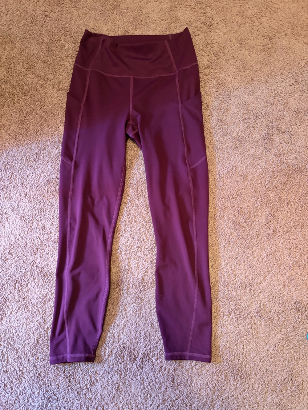 Fabletics Plum High-Waist Performance Leggings